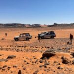 circuit en 4x4 dans sahara algérie avec touaregs