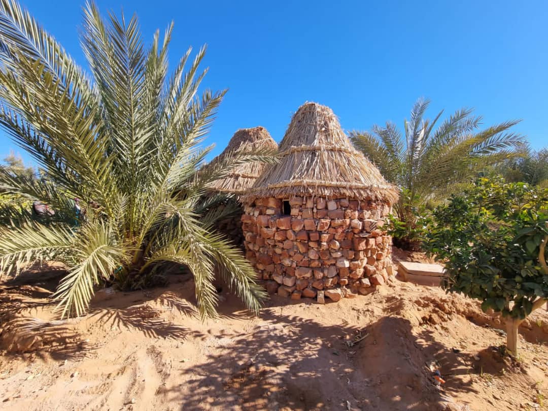 Maison traditionnelle Touareg sahara algérien